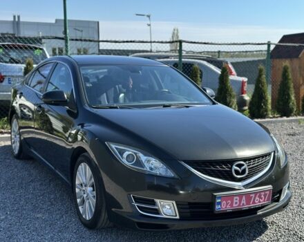 Черный Мазда 6, объемом двигателя 1.8 л и пробегом 193 тыс. км за 7500 $, фото 1 на Automoto.ua