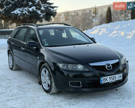 Чорний Мазда 6, об'ємом двигуна 2 л та пробігом 250 тис. км за 3300 $, фото 1 на Automoto.ua