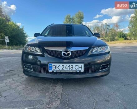 Чорний Мазда 6, об'ємом двигуна 2 л та пробігом 270 тис. км за 3300 $, фото 1 на Automoto.ua