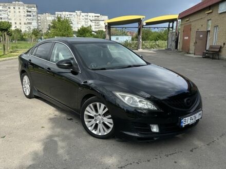 Черный Мазда 6, объемом двигателя 2 л и пробегом 3 тыс. км за 8000 $, фото 1 на Automoto.ua