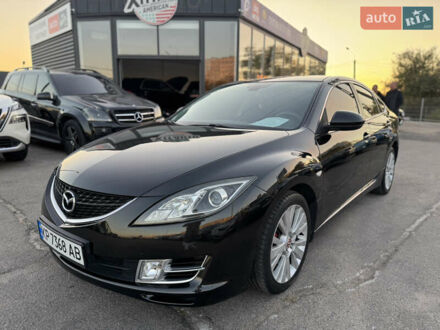 Чорний Мазда 6, об'ємом двигуна 2 л та пробігом 256 тис. км за 7500 $, фото 1 на Automoto.ua