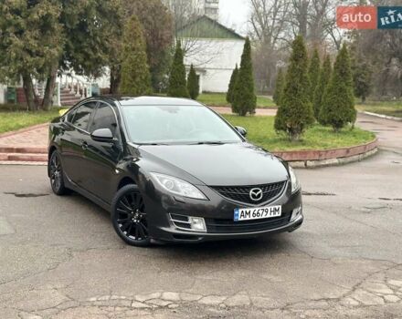 Черный Мазда 6, объемом двигателя 1.8 л и пробегом 236 тыс. км за 4999 $, фото 1 на Automoto.ua