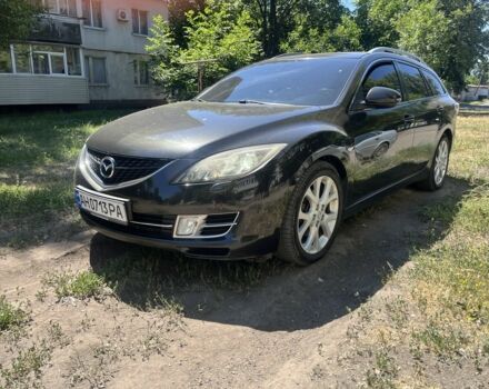 Чорний Мазда 6, об'ємом двигуна 2 л та пробігом 270 тис. км за 6700 $, фото 1 на Automoto.ua