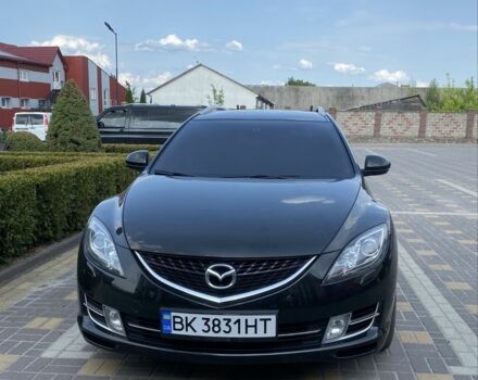 Черный Мазда 6, объемом двигателя 2 л и пробегом 240 тыс. км за 7200 $, фото 1 на Automoto.ua
