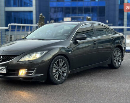 Черный Мазда 6, объемом двигателя 2 л и пробегом 240 тыс. км за 6450 $, фото 1 на Automoto.ua