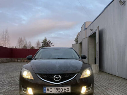 Чорний Мазда 6, об'ємом двигуна 2 л та пробігом 240 тис. км за 6600 $, фото 1 на Automoto.ua