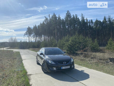 Чорний Мазда 6, об'ємом двигуна 2 л та пробігом 235 тис. км за 8800 $, фото 1 на Automoto.ua