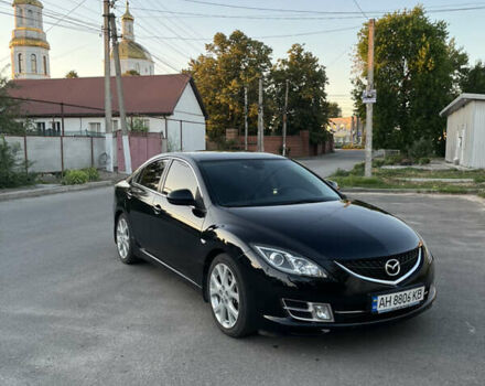 Черный Мазда 6, объемом двигателя 2.5 л и пробегом 206 тыс. км за 8200 $, фото 1 на Automoto.ua