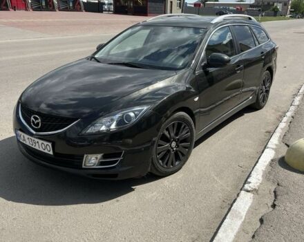 Чорний Мазда 6, об'ємом двигуна 2.2 л та пробігом 269 тис. км за 6200 $, фото 1 на Automoto.ua