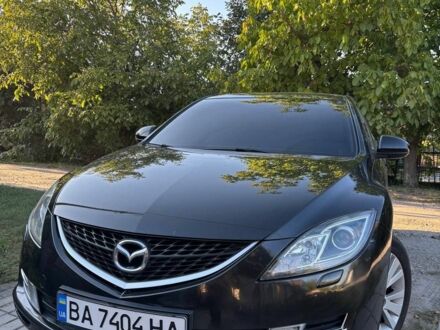 Черный Мазда 6, объемом двигателя 2 л и пробегом 165 тыс. км за 6701 $, фото 1 на Automoto.ua