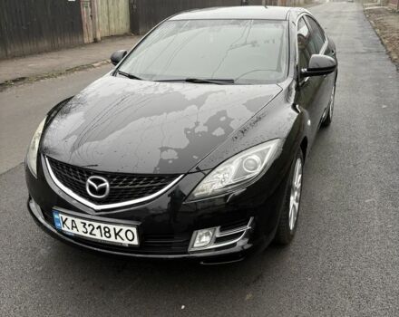 Черный Мазда 6, объемом двигателя 2 л и пробегом 280 тыс. км за 6500 $, фото 1 на Automoto.ua