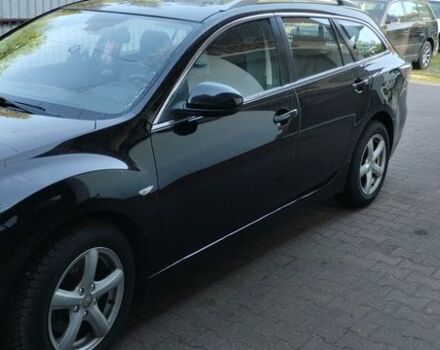Черный Мазда 6, объемом двигателя 2 л и пробегом 278 тыс. км за 6500 $, фото 1 на Automoto.ua
