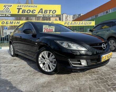Чорний Мазда 6, об'ємом двигуна 1.8 л та пробігом 248 тис. км за 7650 $, фото 1 на Automoto.ua
