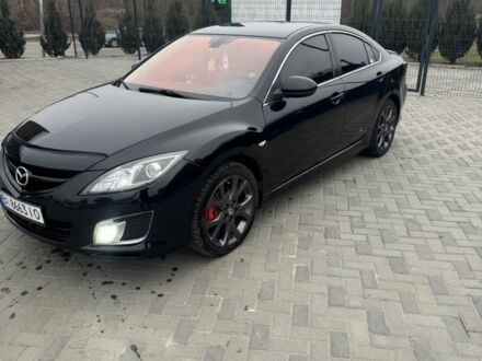Черный Мазда 6, объемом двигателя 2.5 л и пробегом 300 тыс. км за 7000 $, фото 1 на Automoto.ua