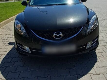 Черный Мазда 6, объемом двигателя 2 л и пробегом 140 тыс. км за 6500 $, фото 1 на Automoto.ua