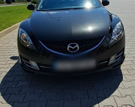 Черный Мазда 6, объемом двигателя 2 л и пробегом 140 тыс. км за 6500 $, фото 1 на Automoto.ua