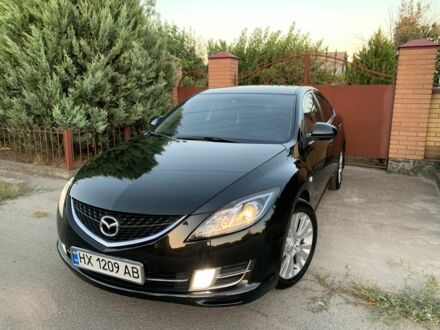 Черный Мазда 6, объемом двигателя 1.8 л и пробегом 181 тыс. км за 7100 $, фото 1 на Automoto.ua