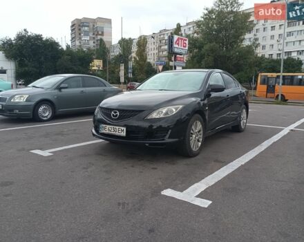Черный Мазда 6, объемом двигателя 2 л и пробегом 250 тыс. км за 4800 $, фото 1 на Automoto.ua