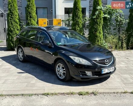 Чорний Мазда 6, об'ємом двигуна 2 л та пробігом 282 тис. км за 5200 $, фото 1 на Automoto.ua