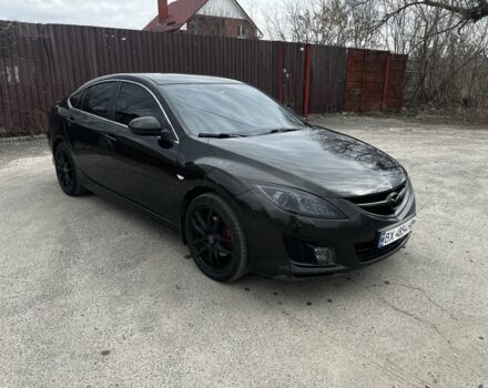 Черный Мазда 6, объемом двигателя 2.2 л и пробегом 270 тыс. км за 6700 $, фото 1 на Automoto.ua