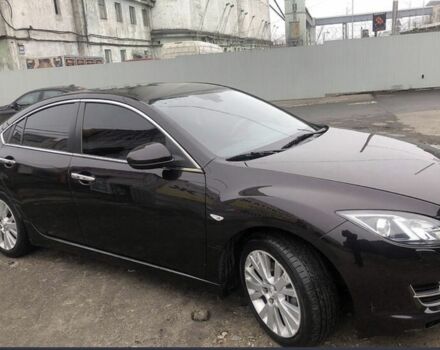 Чорний Мазда 6, об'ємом двигуна 2 л та пробігом 219 тис. км за 6800 $, фото 1 на Automoto.ua