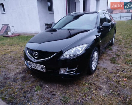 Чорний Мазда 6, об'ємом двигуна 2 л та пробігом 289 тис. км за 5900 $, фото 1 на Automoto.ua