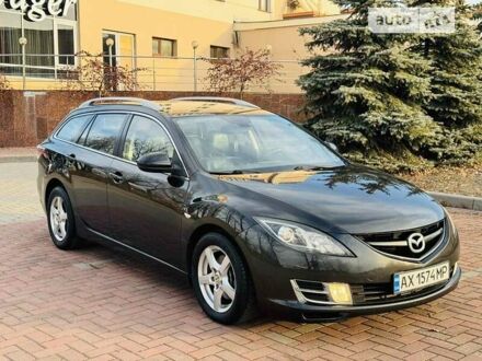 Чорний Мазда 6, об'ємом двигуна 2 л та пробігом 189 тис. км за 6555 $, фото 1 на Automoto.ua