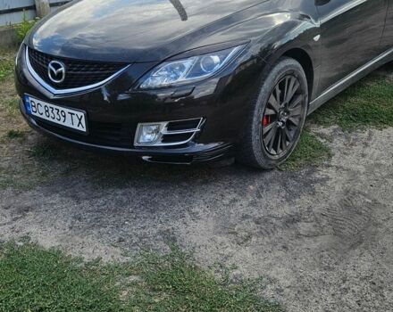 Чорний Мазда 6, об'ємом двигуна 2 л та пробігом 224 тис. км за 6000 $, фото 1 на Automoto.ua