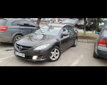 Чорний Мазда 6, об'ємом двигуна 2 л та пробігом 300 тис. км за 5200 $, фото 1 на Automoto.ua