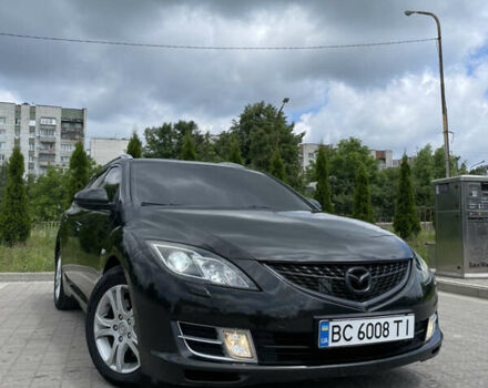 Чорний Мазда 6, об'ємом двигуна 2 л та пробігом 216 тис. км за 7000 $, фото 1 на Automoto.ua