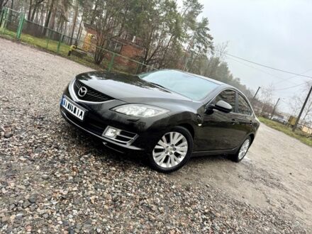 Черный Мазда 6, объемом двигателя 2 л и пробегом 264 тыс. км за 6990 $, фото 1 на Automoto.ua