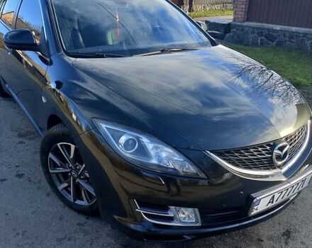 Черный Мазда 6, объемом двигателя 2 л и пробегом 99 тыс. км за 9200 $, фото 1 на Automoto.ua