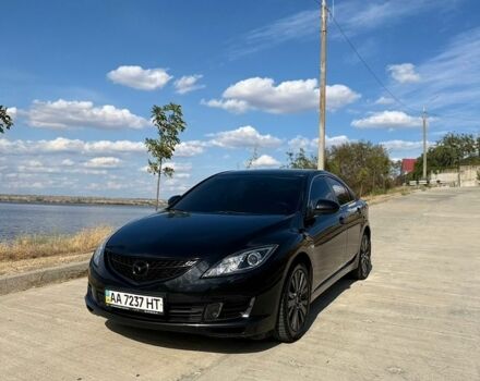 Чорний Мазда 6, об'ємом двигуна 2 л та пробігом 195 тис. км за 8500 $, фото 1 на Automoto.ua