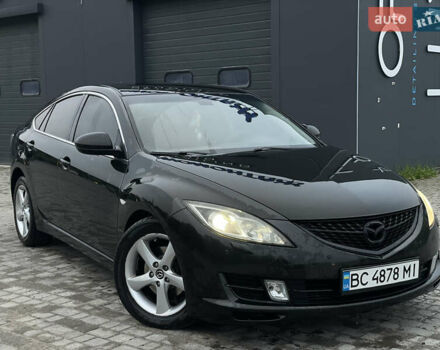 Черный Мазда 6, объемом двигателя 2 л и пробегом 289 тыс. км за 6600 $, фото 1 на Automoto.ua