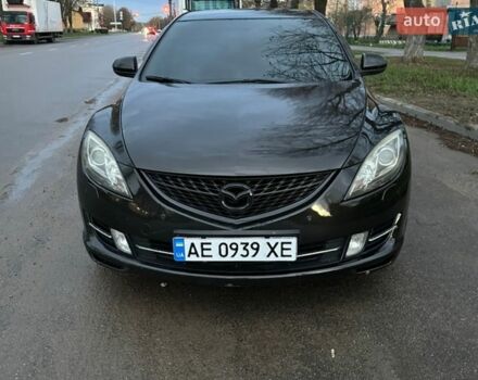 Черный Мазда 6, объемом двигателя 2.5 л и пробегом 243 тыс. км за 8300 $, фото 1 на Automoto.ua
