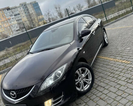 Черный Мазда 6, объемом двигателя 1.8 л и пробегом 238 тыс. км за 6800 $, фото 1 на Automoto.ua