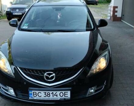 Черный Мазда 6, объемом двигателя 2.02 л и пробегом 278 тыс. км за 6500 $, фото 1 на Automoto.ua