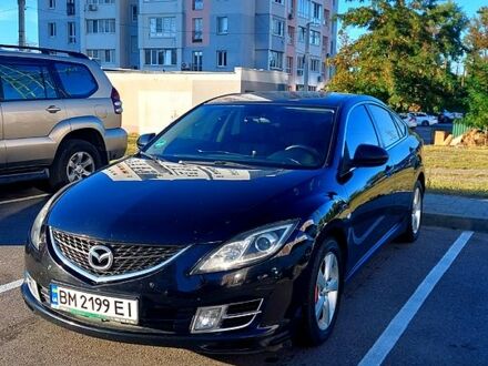 Чорний Мазда 6, об'ємом двигуна 2 л та пробігом 307 тис. км за 5550 $, фото 1 на Automoto.ua