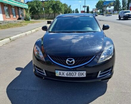 Чорний Мазда 6, об'ємом двигуна 1.8 л та пробігом 90 тис. км за 6500 $, фото 1 на Automoto.ua