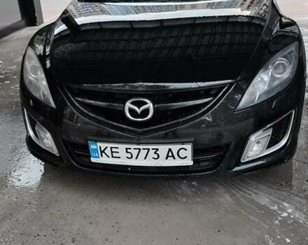 Черный Мазда 6, объемом двигателя 2.5 л и пробегом 367 тыс. км за 6700 $, фото 1 на Automoto.ua