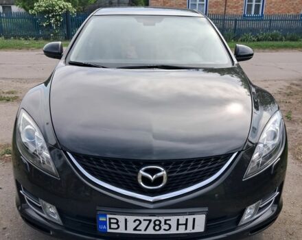 Чорний Мазда 6, об'ємом двигуна 2 л та пробігом 180 тис. км за 5500 $, фото 1 на Automoto.ua