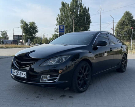 Черный Мазда 6, объемом двигателя 2 л и пробегом 240 тыс. км за 7600 $, фото 1 на Automoto.ua