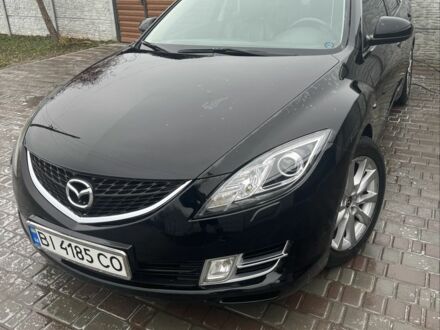 Чорний Мазда 6, об'ємом двигуна 1.8 л та пробігом 210 тис. км за 6500 $, фото 1 на Automoto.ua
