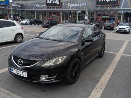 Черный Мазда 6, объемом двигателя 2 л и пробегом 235 тыс. км за 6281 $, фото 1 на Automoto.ua