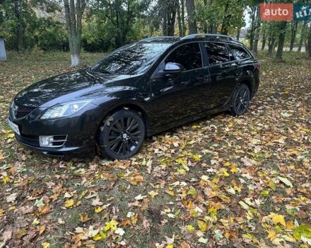 Чорний Мазда 6, об'ємом двигуна 2.2 л та пробігом 291 тис. км за 6000 $, фото 1 на Automoto.ua