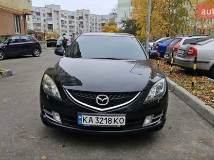 Черный Мазда 6, объемом двигателя 2 л и пробегом 280 тыс. км за 5300 $, фото 1 на Automoto.ua