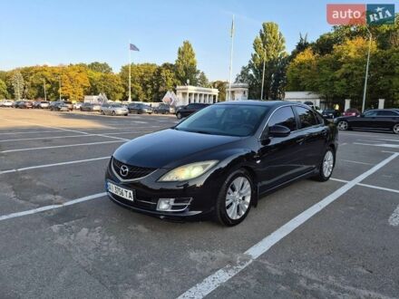 Чорний Мазда 6, об'ємом двигуна 2 л та пробігом 234 тис. км за 6400 $, фото 1 на Automoto.ua