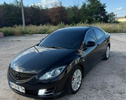 Чорний Мазда 6, об'ємом двигуна 2 л та пробігом 220 тис. км за 6999 $, фото 1 на Automoto.ua