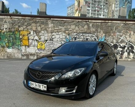 Чорний Мазда 6, об'ємом двигуна 2 л та пробігом 222 тис. км за 6499 $, фото 1 на Automoto.ua