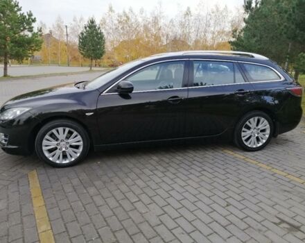 Черный Мазда 6, объемом двигателя 2 л и пробегом 235 тыс. км за 9000 $, фото 1 на Automoto.ua